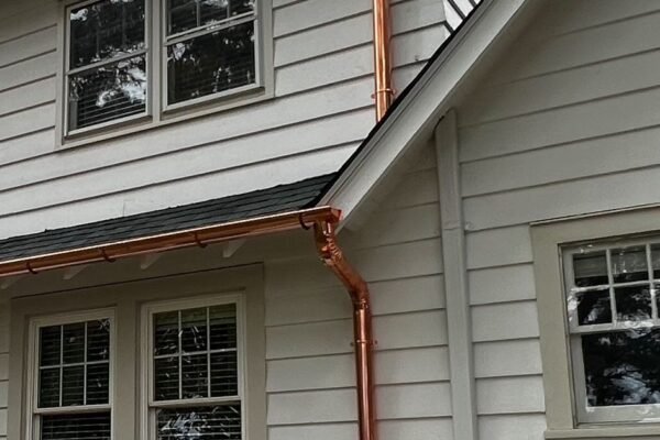 copper gutters